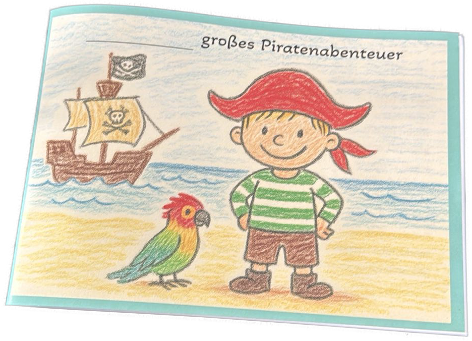 Der kleine Pirat - Abenteuer & Aktivitätsbuch